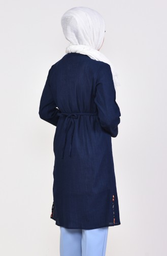 Navy Blue Tunics 0505-01