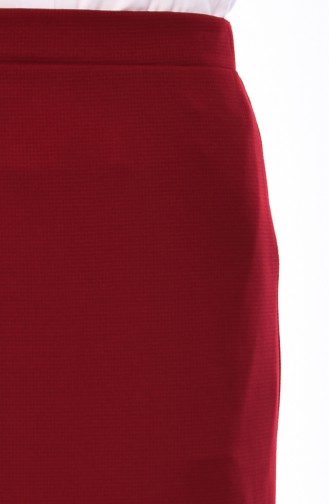 Claret Red Skirt 3006-05