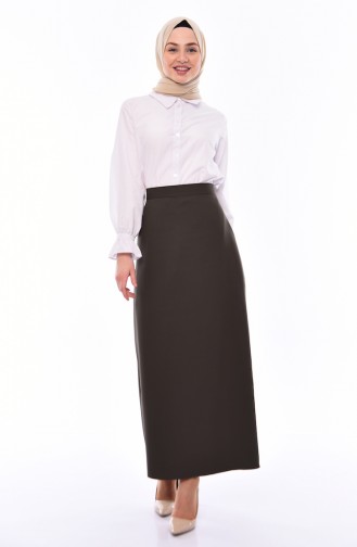 Khaki Skirt 2205-03