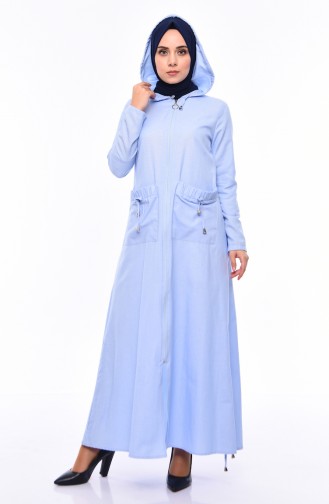 Blue Abaya 1291-06