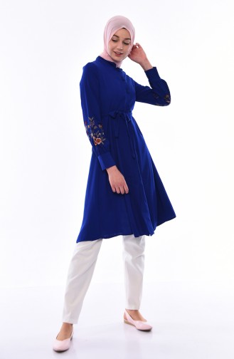 Sleeve Embroidery Tunic 1380-02 Saks 1380-02