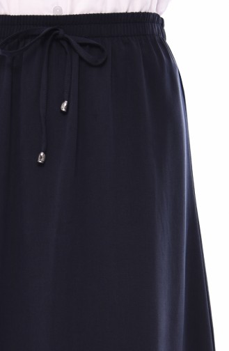 Navy Blue Skirt 1095B-01