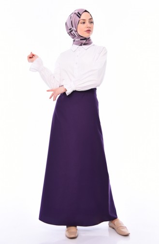 Zippered Skirt 6373-03 Purple 6373-03