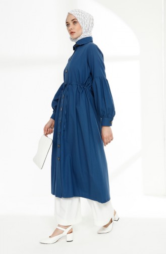 Geraffte Cape 9035-11 Indigo 9035-11