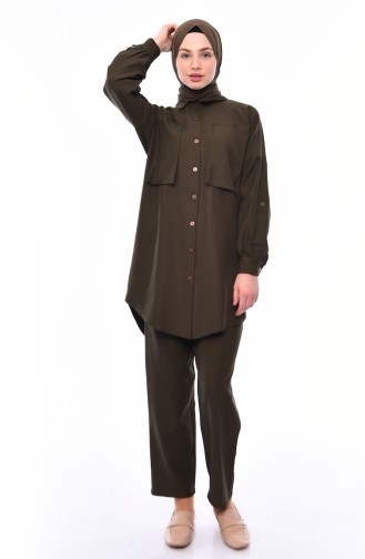 Tunic Pants Binary Suit 11840-02 Khaki 11840-02