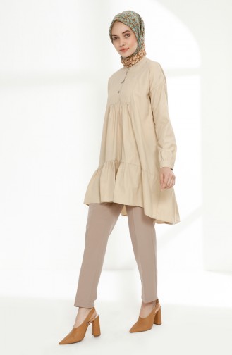 Beige Tunikas 9014-05