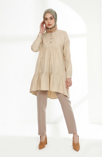 Beige Tunikas 9014-05