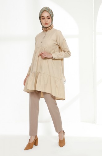 Beige Tunics 9038-15