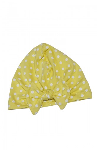 Babygiz Polka Dot Bonnet BCB021 Gelb 021