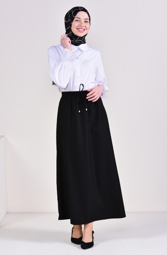 Beli Lastikli Etek 1002B-01 Siyah 1002B-01