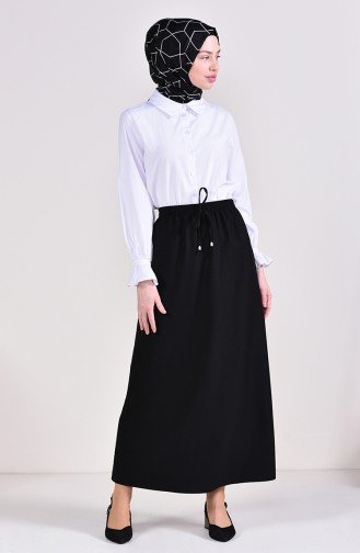 Beli Lastikli Etek 1002B-01 Siyah 1002B-01