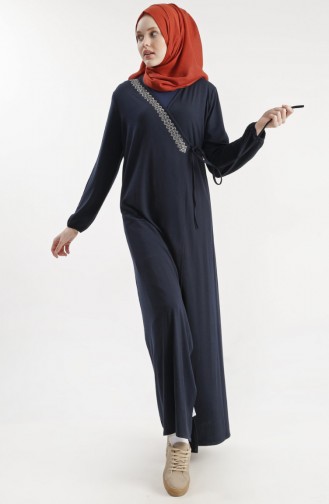 Dunkelblau Abayas 1242-01