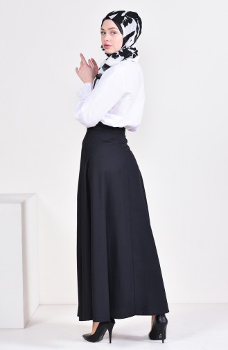 Minahill Zippered Skirt 8211-07 Black 8211-07
