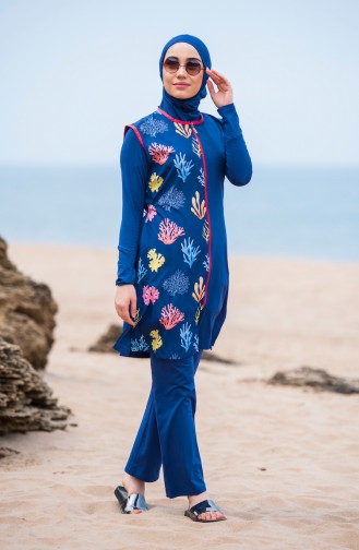 Hijab Swimsuit 286-03 Indigo 286-03