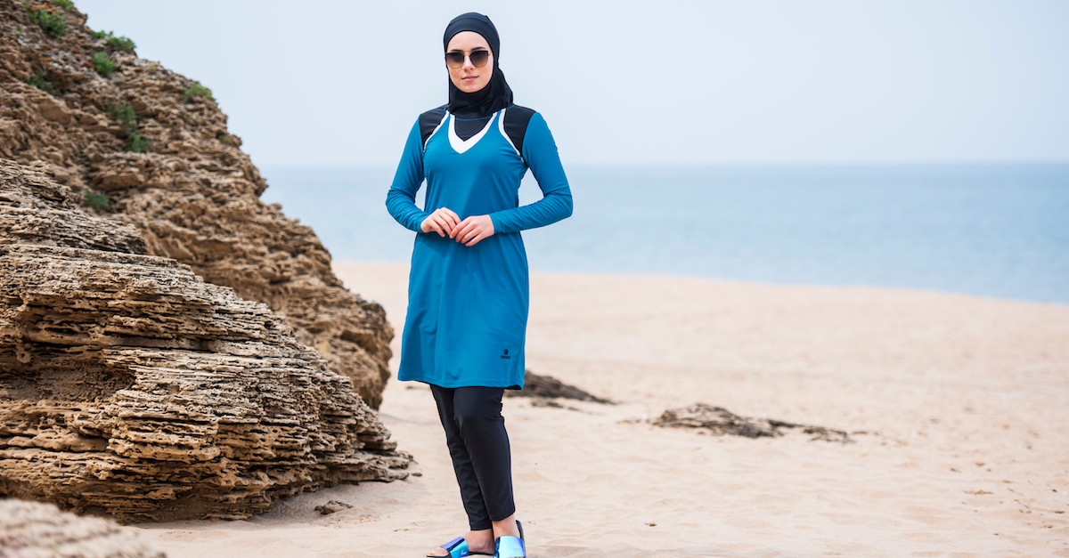  Hijab  Swimsuit  6044 01 Indigo 6044 01 Sefamerve