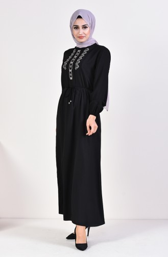 Robe Hijab Noir 10121-01