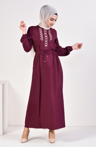 Robe Hijab Cerise 10121-02