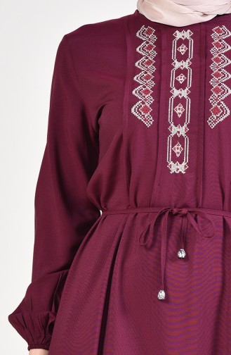 Cherry Hijab Dress 10121-02