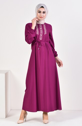 Robe Hijab Plum 10121-07