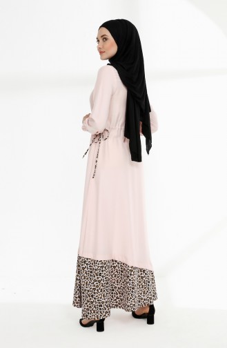 Robe Hijab Poudre 3083-02