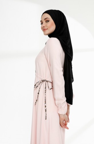 Robe Hijab Poudre 3083-02