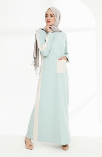 فستان أخضر حشيشي 3095-09