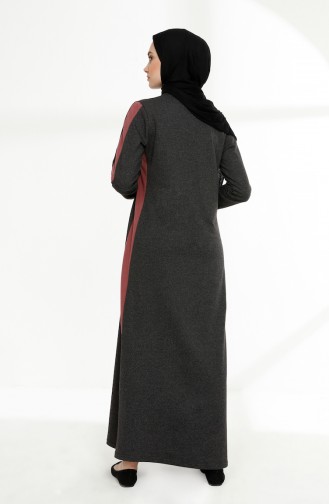 فستان فحم الإنتراسيت 3095-14