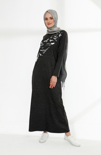 Robe Hijab Antracite 5010-03