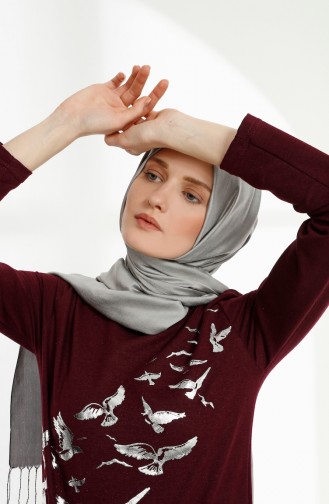 Zwetschge Hijab Kleider 5010-11