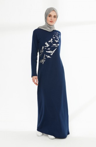 Robe Hijab Indigo 5010-12