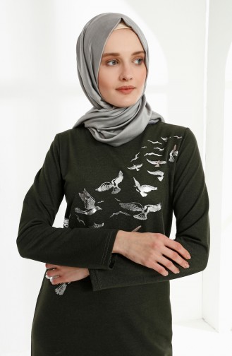 Robe Hijab Khaki 5010-13