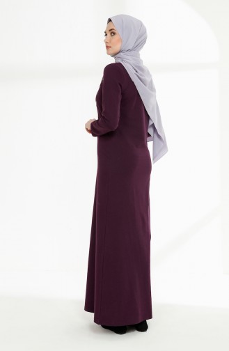 Lila Hijab Kleider 5010-14