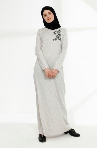 Robe Hijab Beige 5013-08