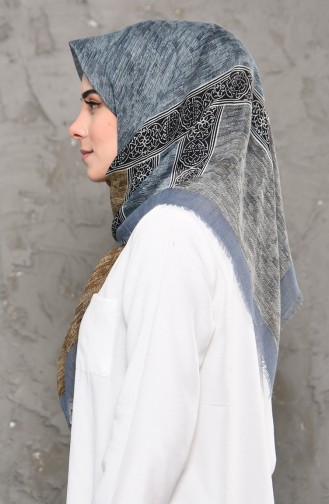 Patterned Flamed Scarf 901473-10 light Gray 901473-10