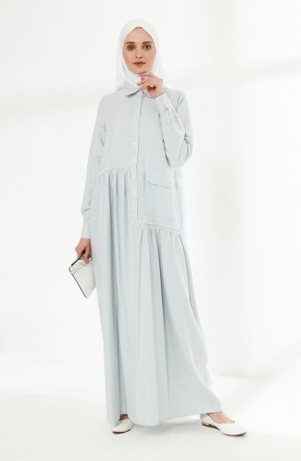 Robe Hijab Bleu 9017-05