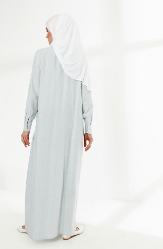 Blue Hijab Dress 9017-05