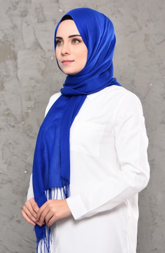 Düz Paşmina Şal 901472-03 Saks