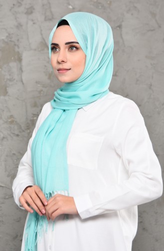 Plain Pashmina Shawl 901472-11 Mint Green 901472-11