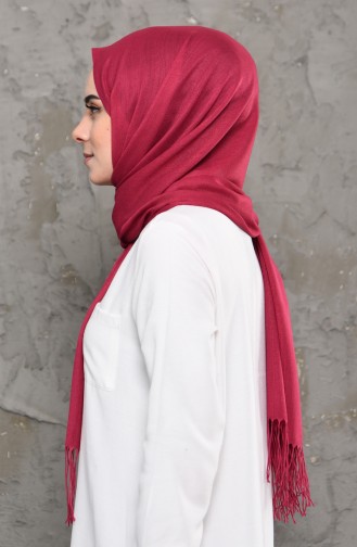 Plain Pashmina Shawl 901472-18 Fuchsia 901472-18