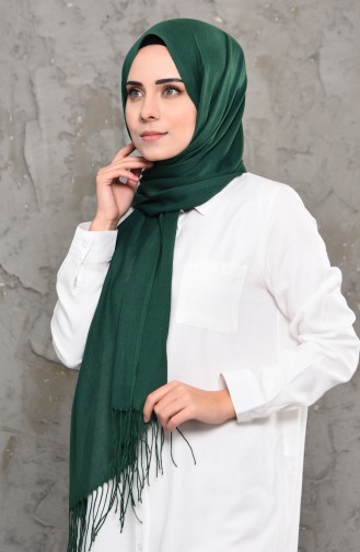 Pashmina Schal 901472-20 Smaragdgrün 901472-20