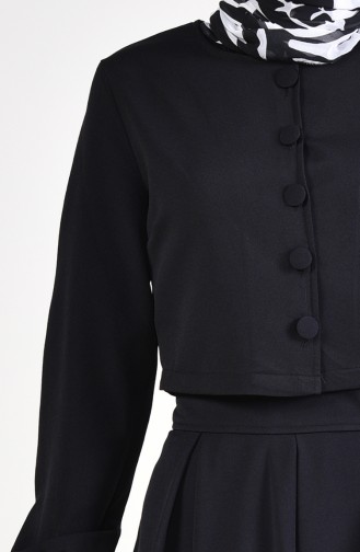 Jacket Skirt Binary Suit 5553-01 Black 5553-01
