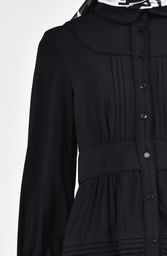 Pleated Dress 28410-01 Black 28410-01