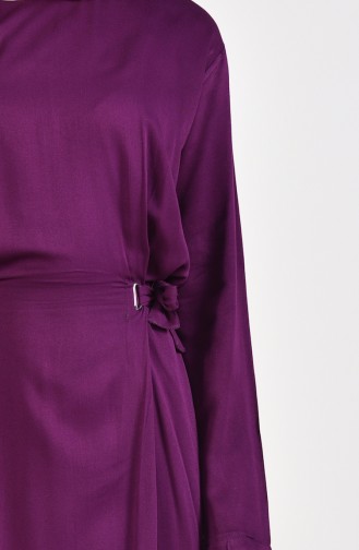 Purple Hijab Dress 5181-02
