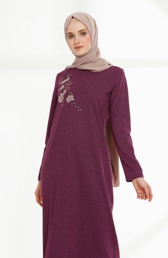 Robe Hijab Plum 5011-11