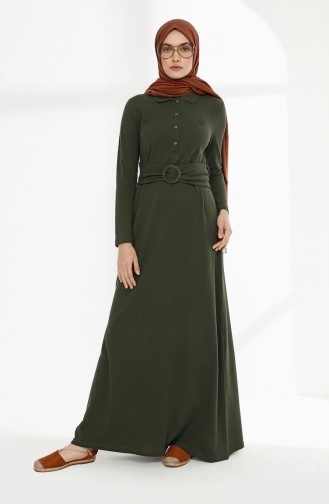 Robe Hijab Khaki 5014-01