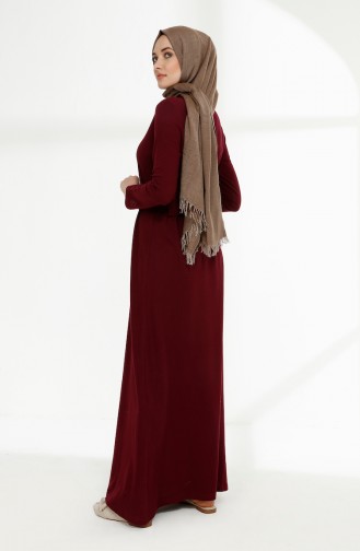 Robe Hijab Plum 5048-08