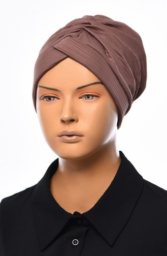 Seasonal Cross Bonnet  1037-09 Mink 1037-09