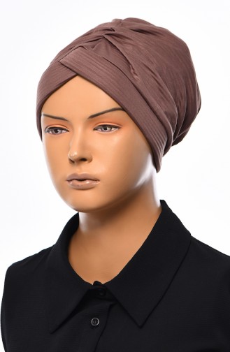 Mevsimlik Çapraz Bone 1037-09 Vizon 1037-09