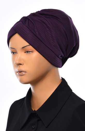 Seasonal Cross Bonnet 1037-15 Purple 1037-15