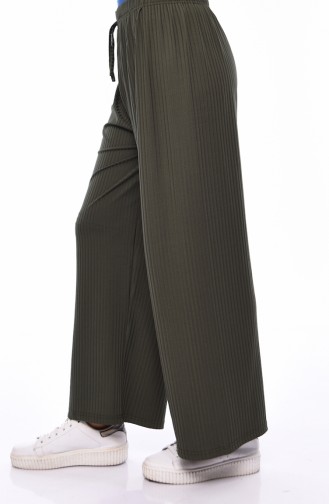 Plus Size Summer Pants 7890-02 Khaki 7890-02